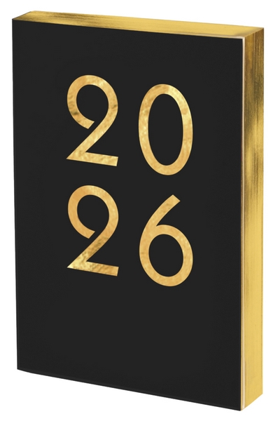 Kalendarz książkowy A5 Art DNS czarny Antra